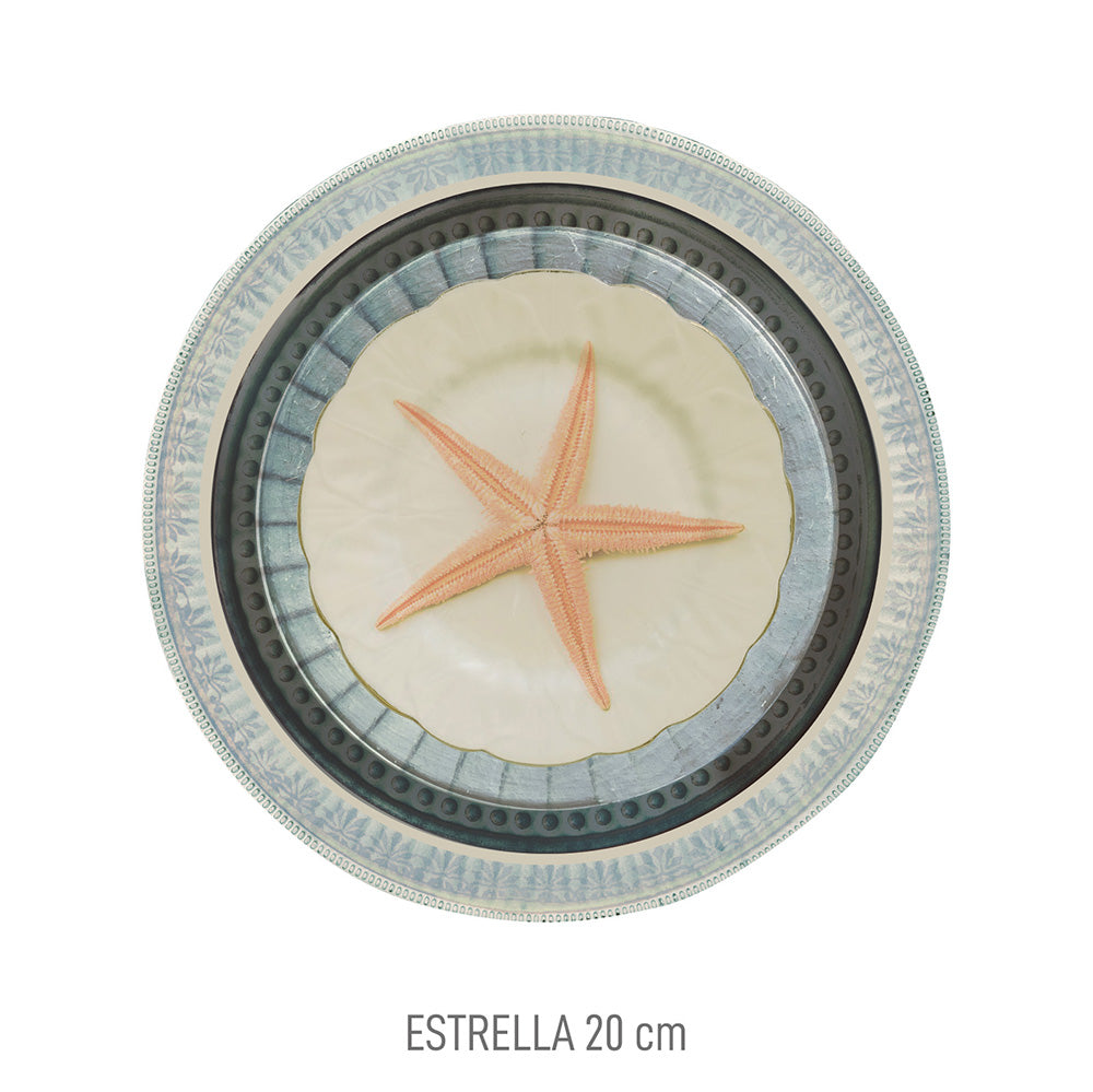 Mural de Platos Autoadhesivos PLAYA