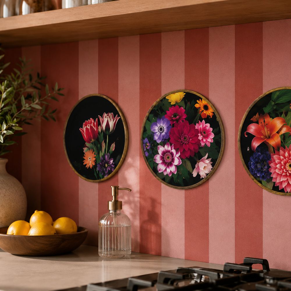 Mural de Platos Autoadhesivos PERGOLA