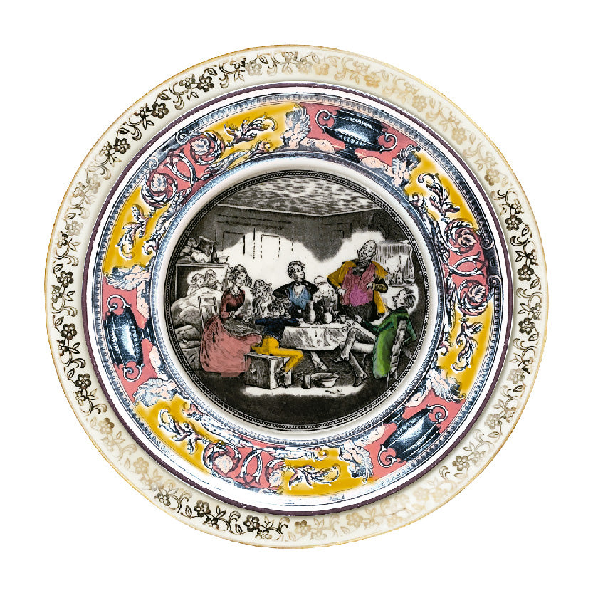 Plato Autoadhesivo ESCENA
