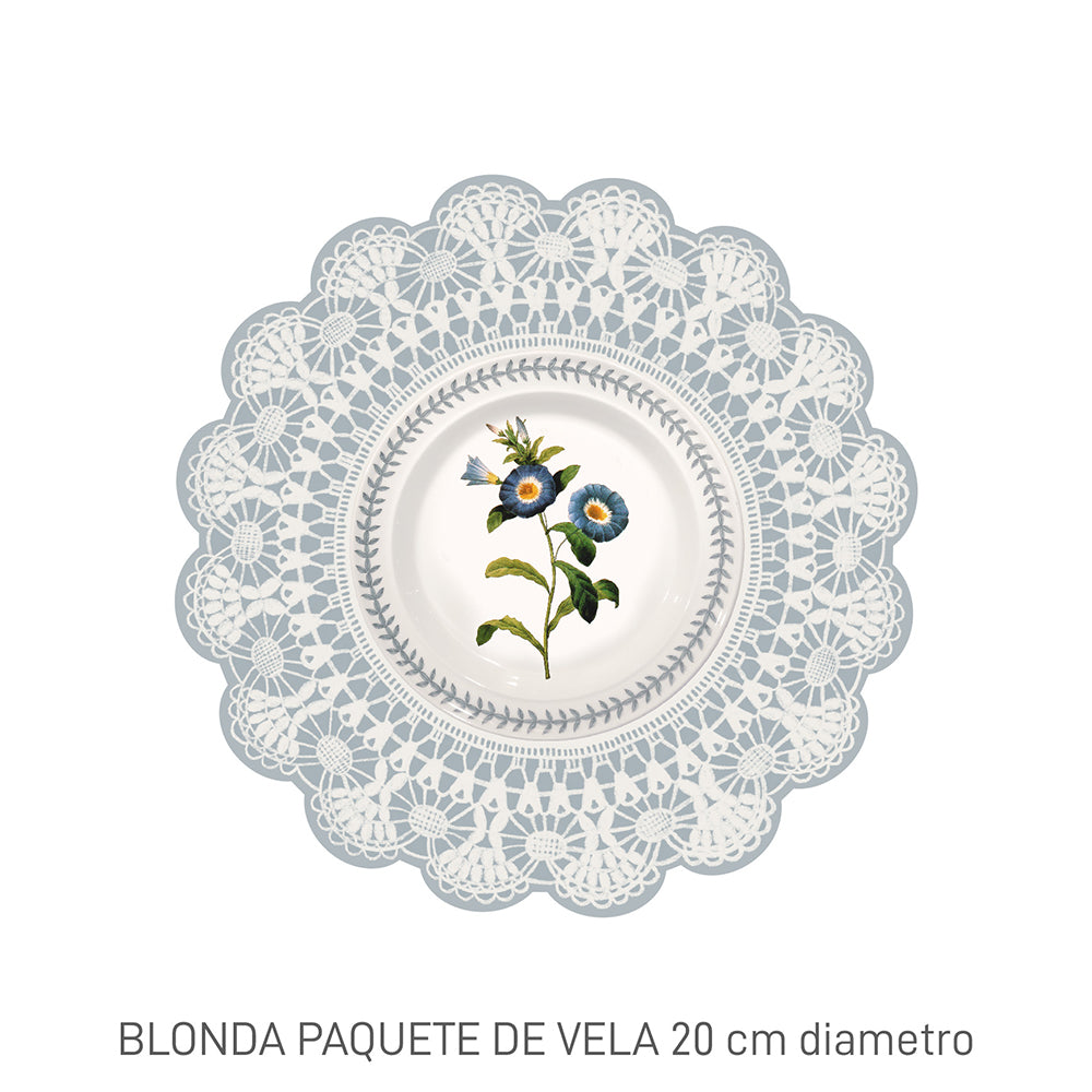Mural de Platos Autoadhesivos BLONDA