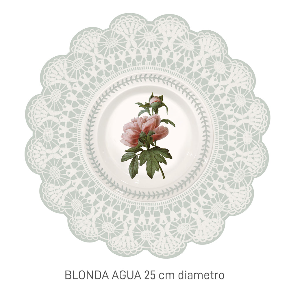 Mural de Platos Autoadhesivos BLONDA