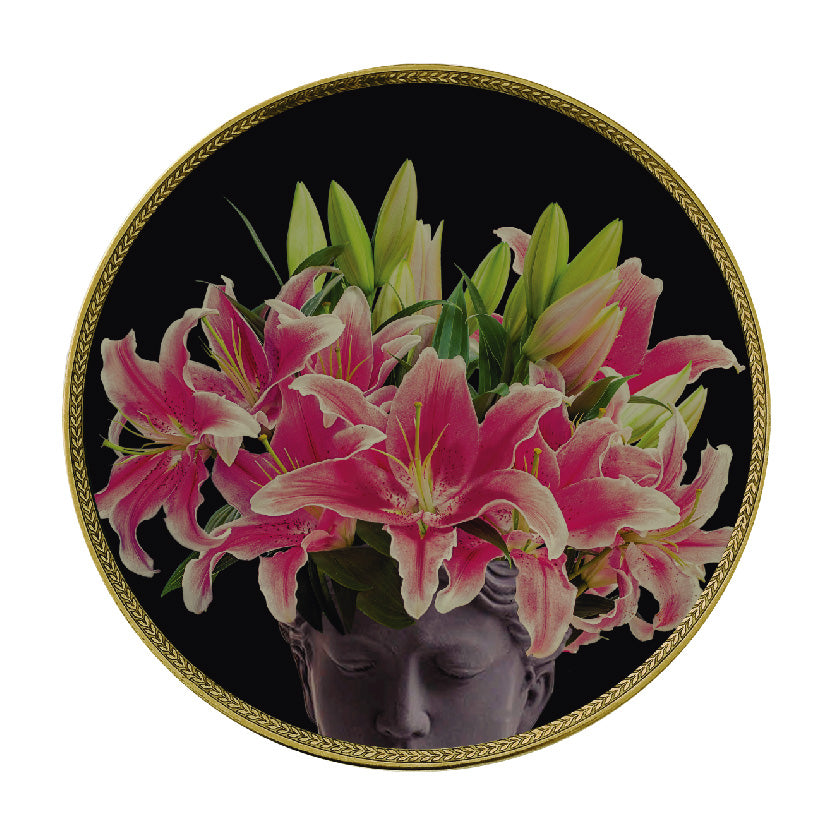 Plato Autoadhesivo LILIUM