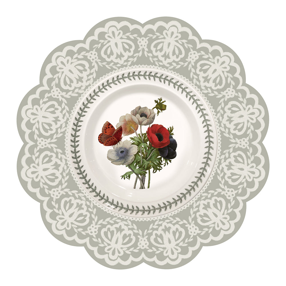 Plato Autoadhesivo BLONDA GRIS
