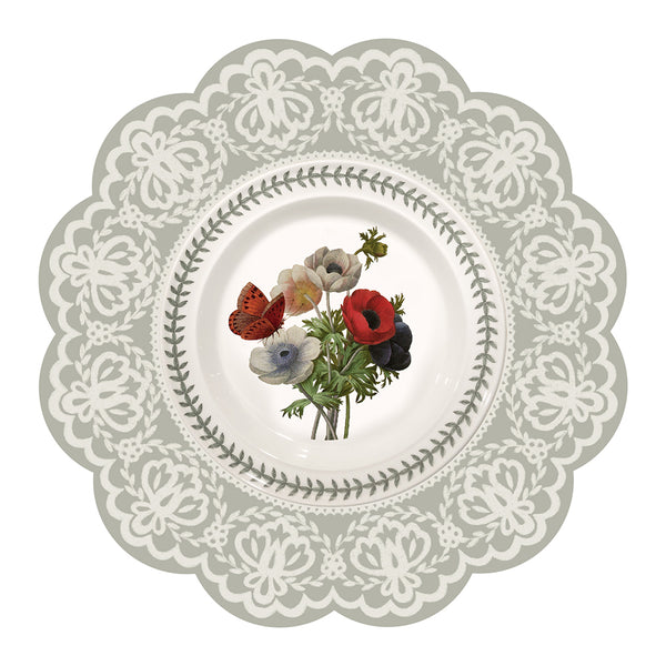 Plato Autoadhesivo BLONDA GRIS
