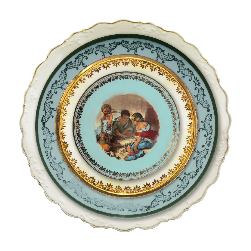 Plato Autoadhesivo SIXTINA