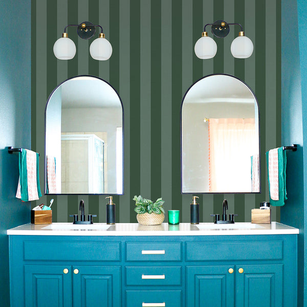 LINEAS VERDE Murales de Vinilo Autoadhesivos