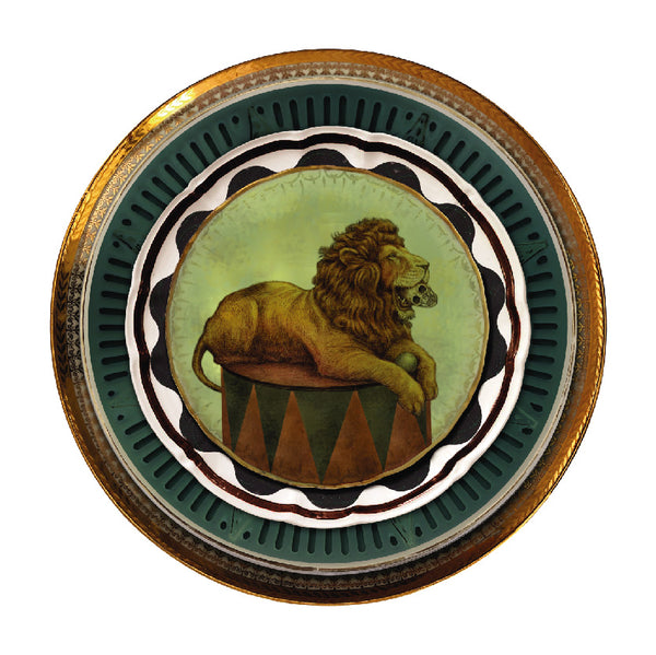Plato Autoadhesivo LEON
