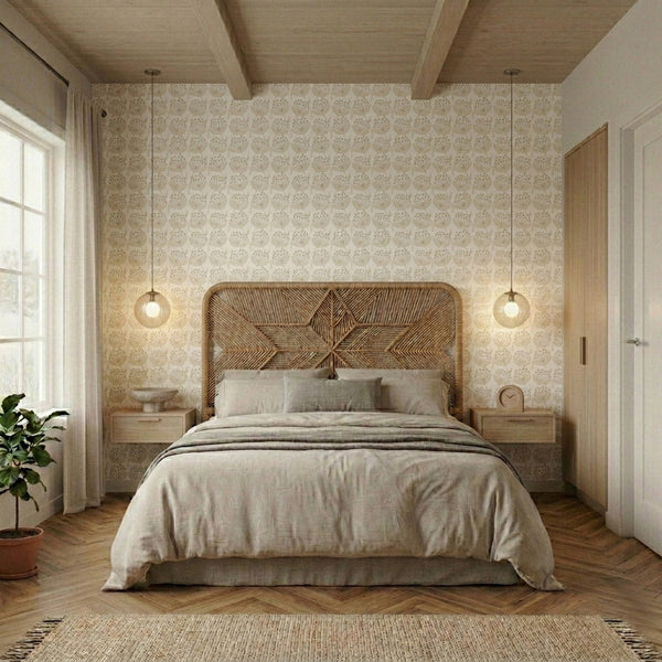 DIENTE DE LEON BEIGE Murales de Vinilo Autoadhesivos