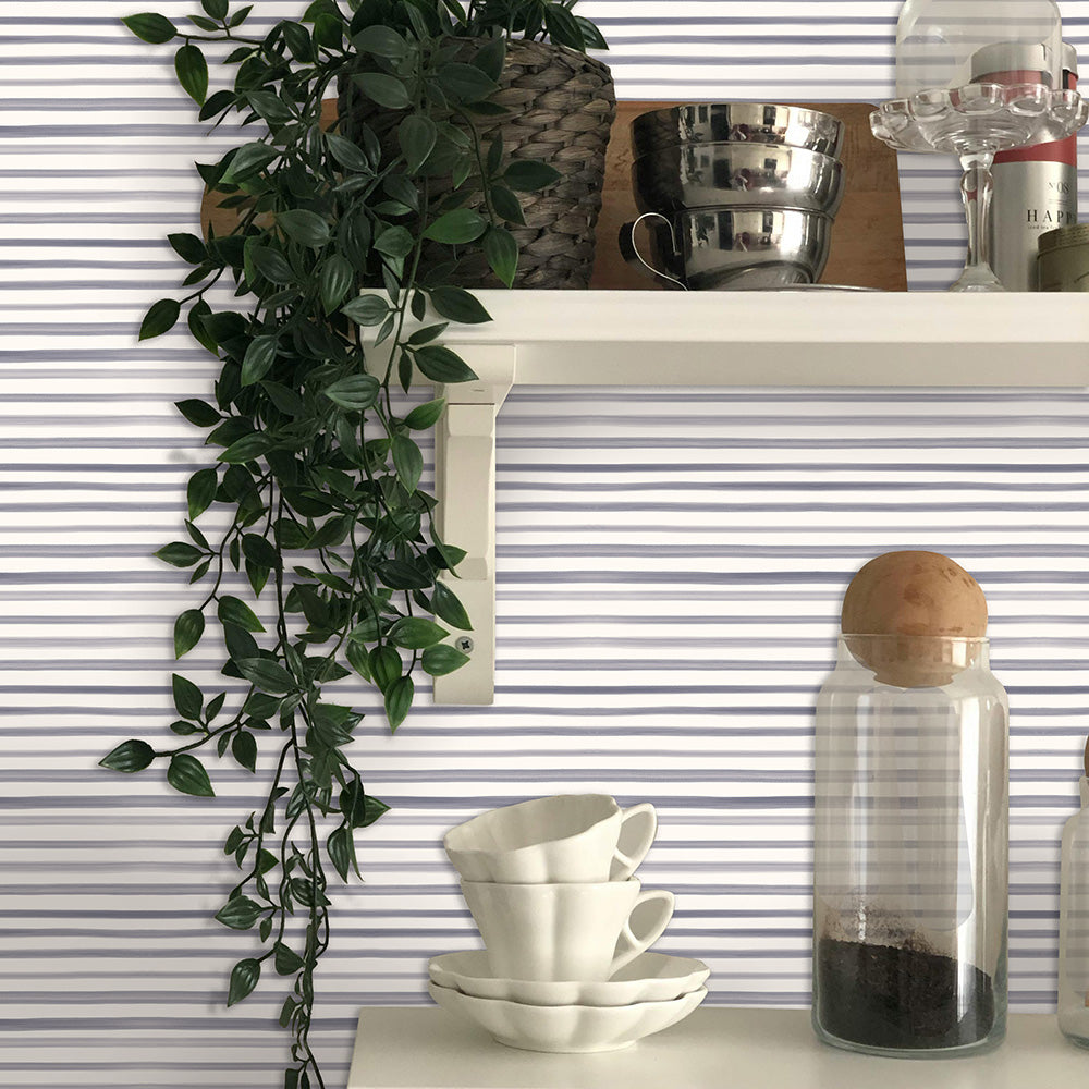 RAYAS AZUL Murales de Vinilo Autoadhesivos