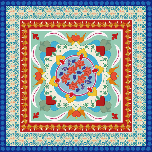 Azulejo de Vinilo Autoadhesivo 15x15cm Ofelia, OFE03
