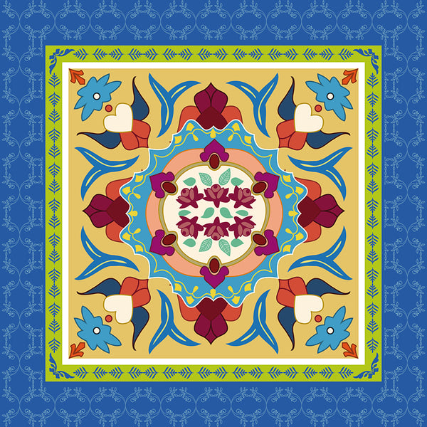 Azulejo de Vinilo Autoadhesivo 15x15cm Ofelia, OFE05